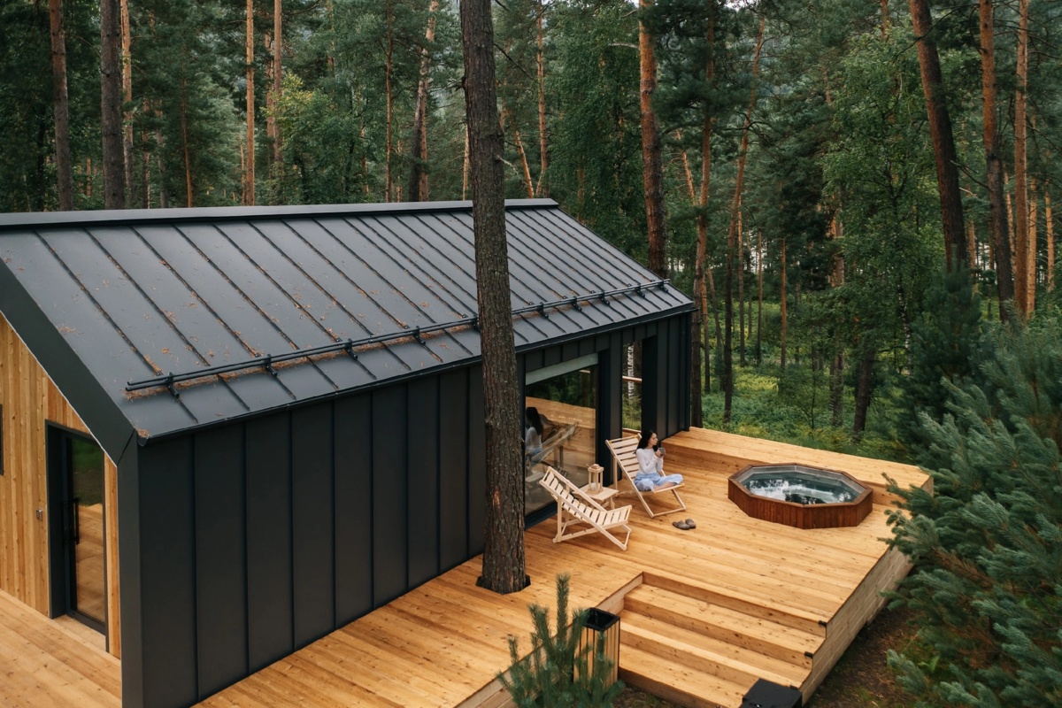 Глэмпинг «Чепош-парк», барнхаус