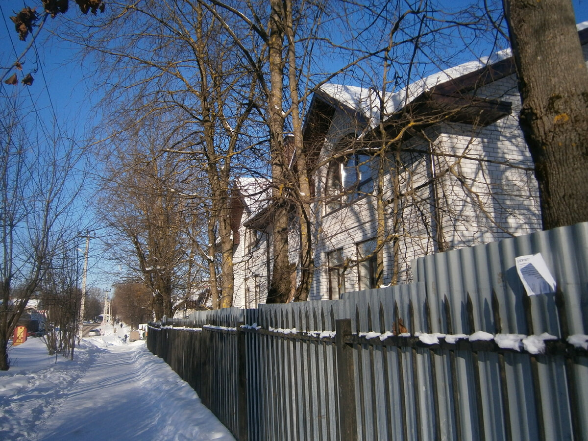 Струнино, улица Заречная.