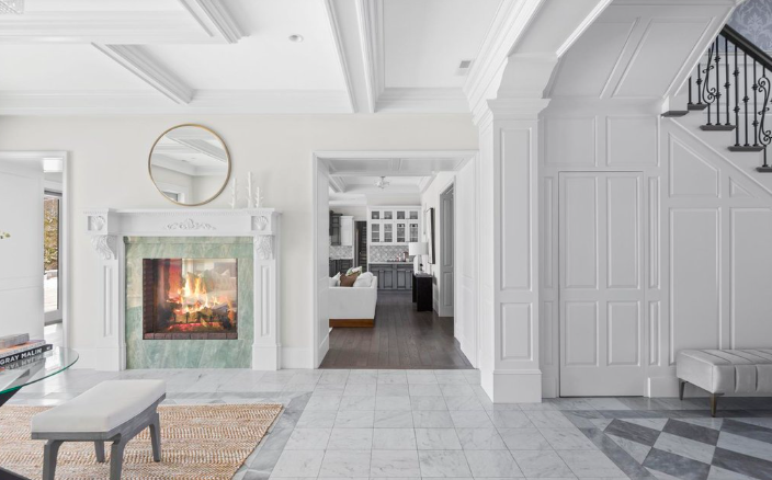 Фото ремонта коттеджа под ключ в Московской области русскими мастерами