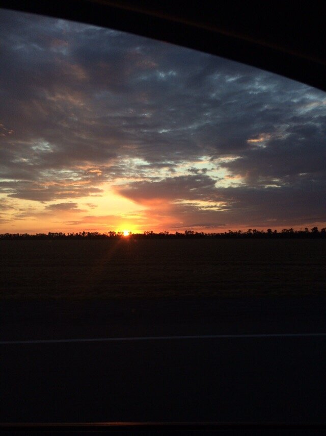 Рассвет под Ростовом-на-Дону