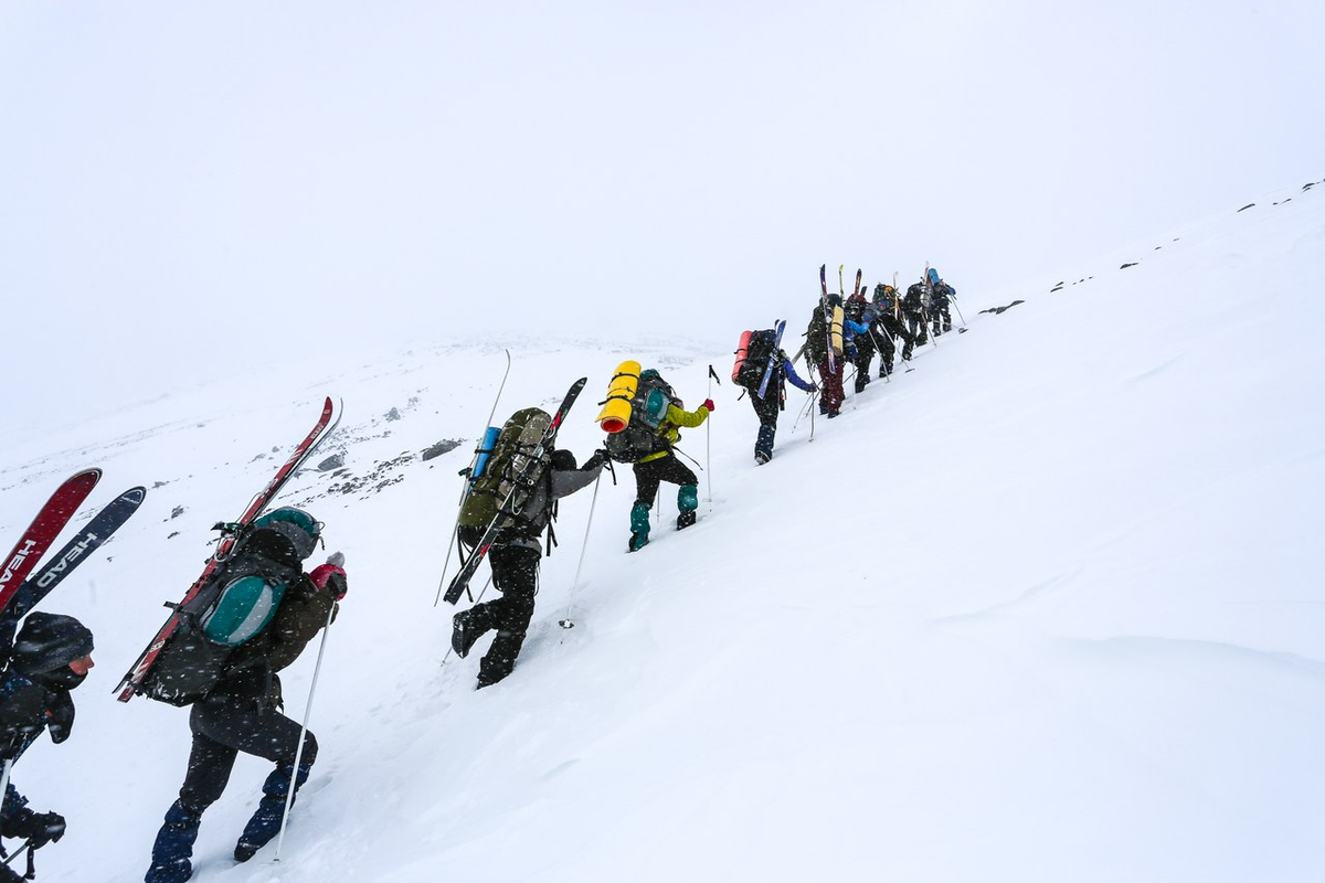 Подъём на Западный Петрелиус