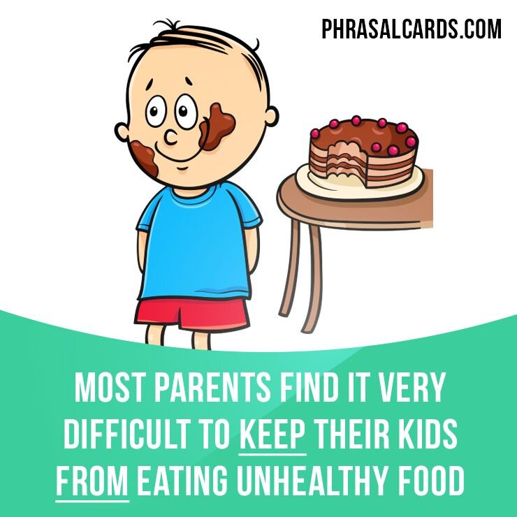 Многим родителям сложно остановить своих детей от поедания нездоровой еды.