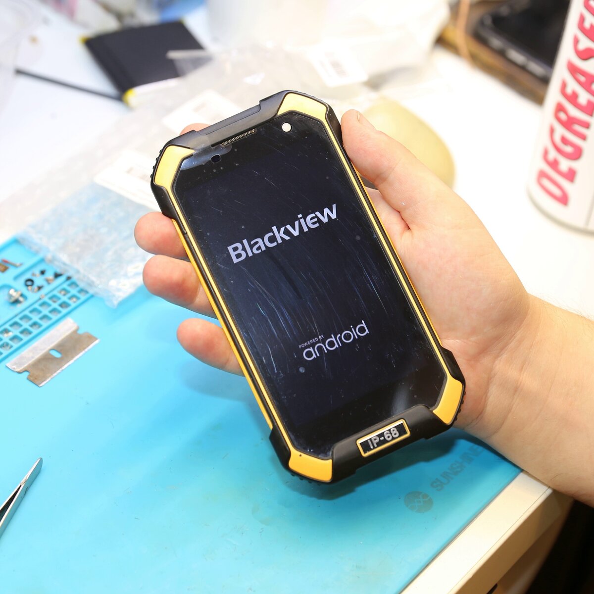 Телефон после ремонта