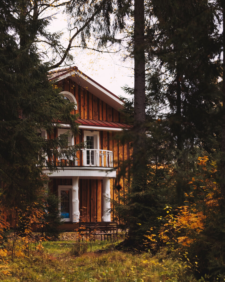 Арт-усадьба Веретьево, Талдомский район, октябрь 2019г