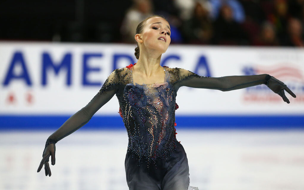 Анна Щербакова Skate America