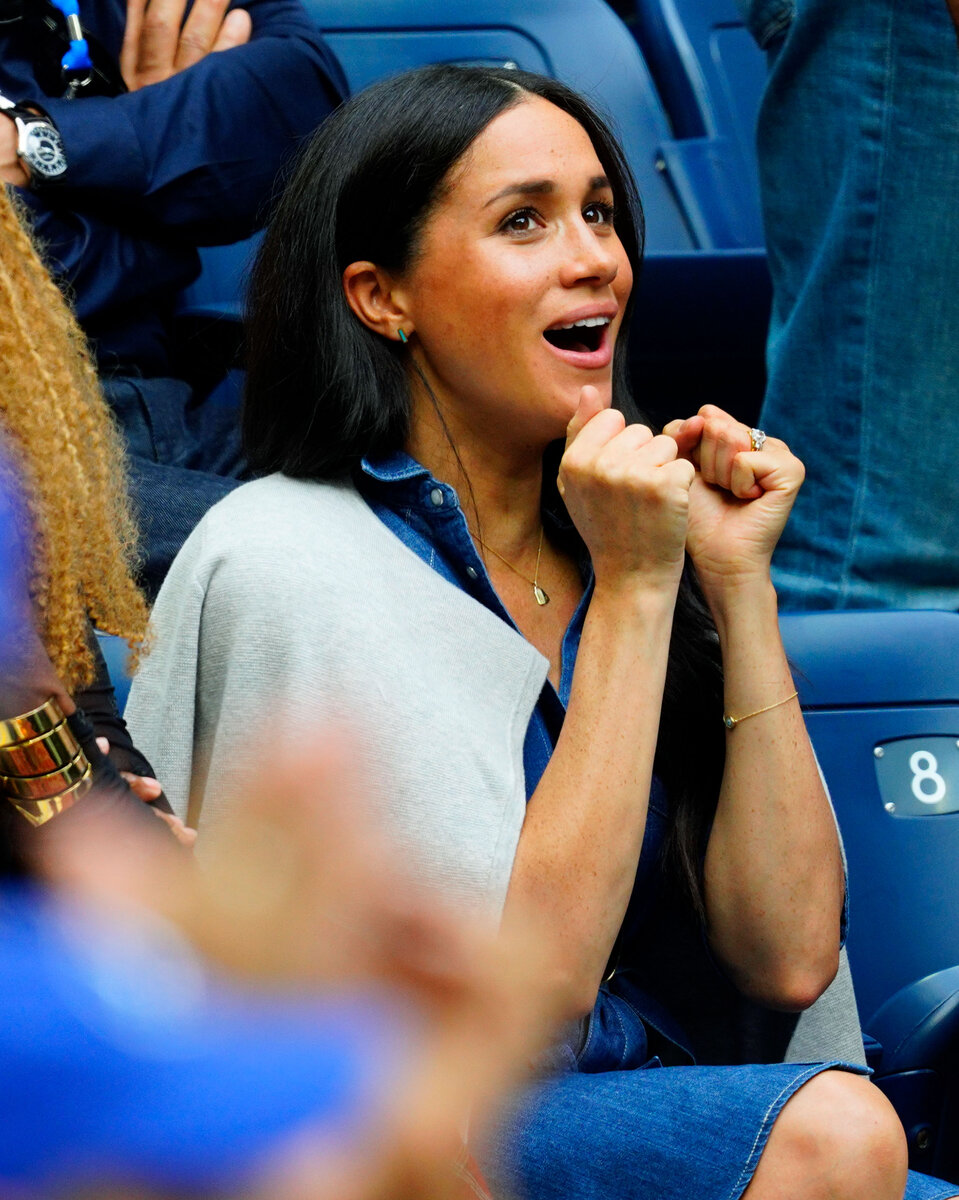 Меган Маркл на US Open/Getty Images