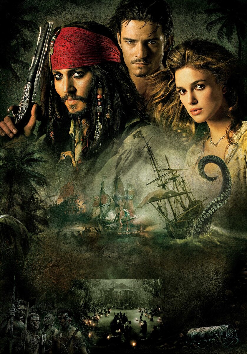 пираты карибского 2 моря