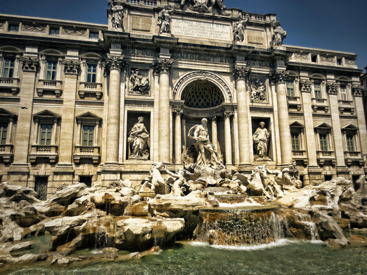 Fontana Di Trevi, Рим