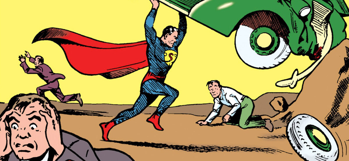 "Супермен", комикс 30-х годов