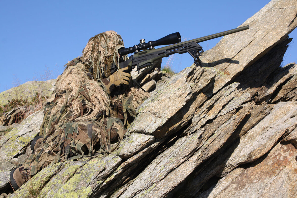 Итальянский спецназ с винтовкой ВСМ