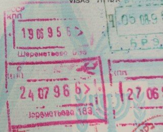 Красивые европейские визы и печати до Шенгена