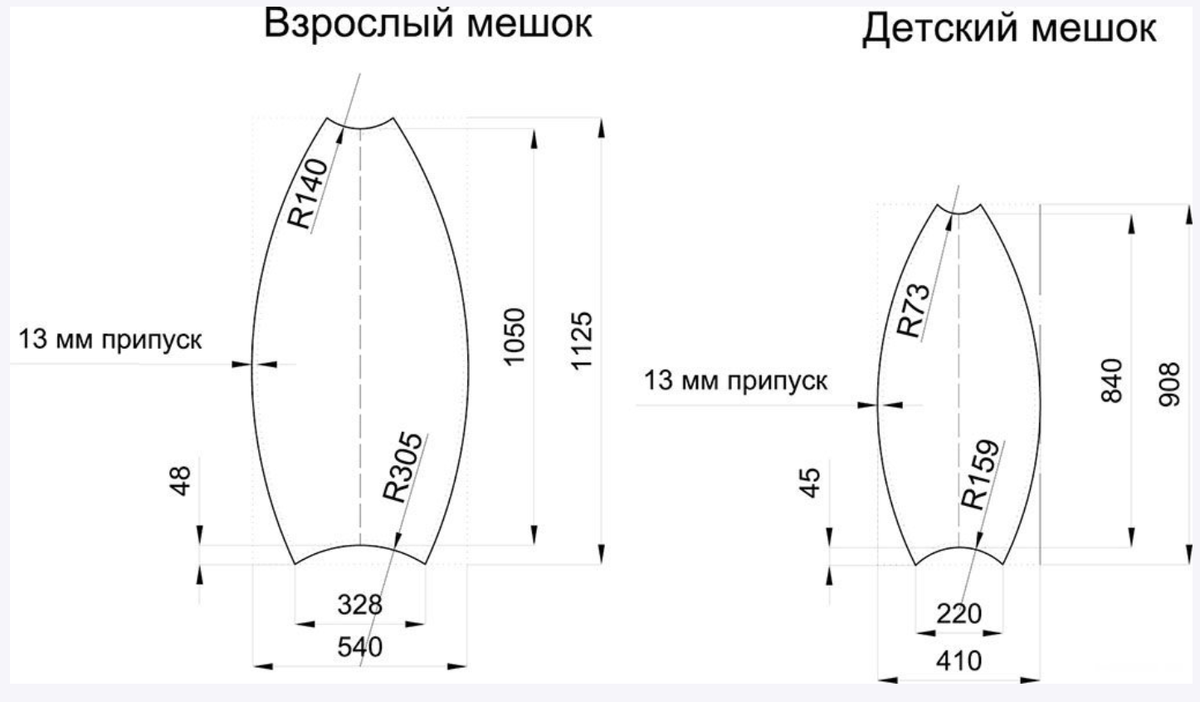 Бескаркасная мебель своими руками