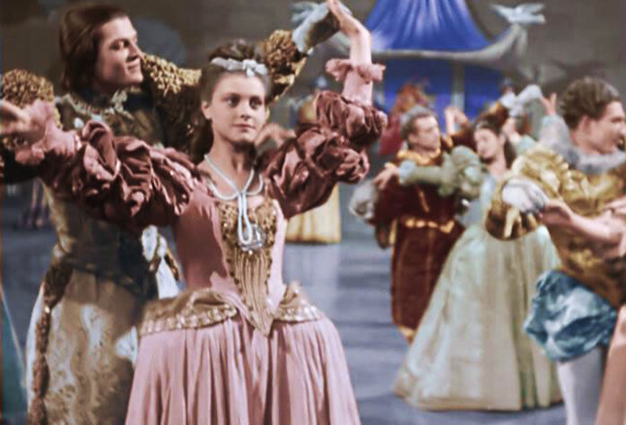 Татьяна Пилецкая в фильме «Золушка», 1947 год