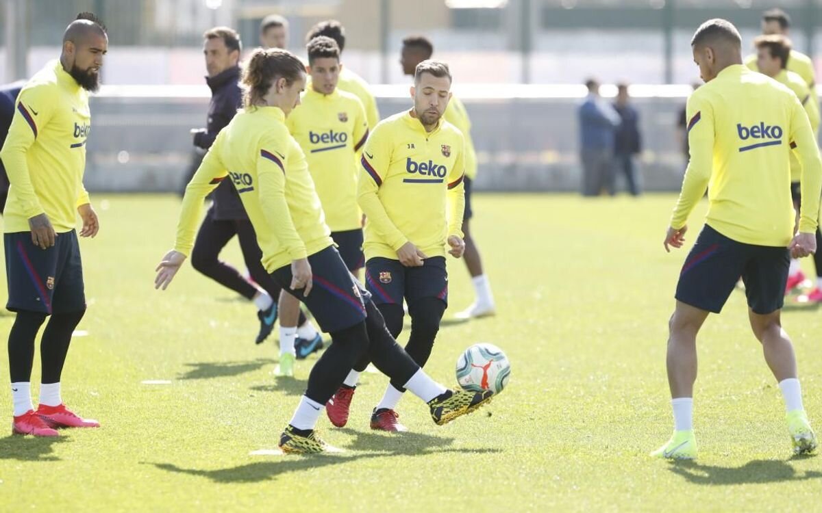 Тренировка Барсы (10-02-20)