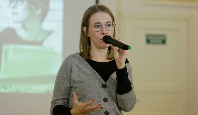 Ксения Собчак. Фото: Nikolay Titov/Global Look Press/www.globallookpress.com