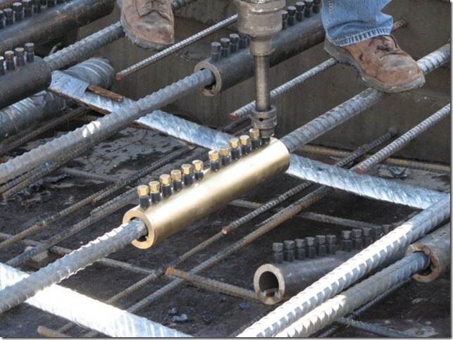  Муфты для арматуры – элемент сборки, заменяющий сварку или крепление стержней вязальной проволокой