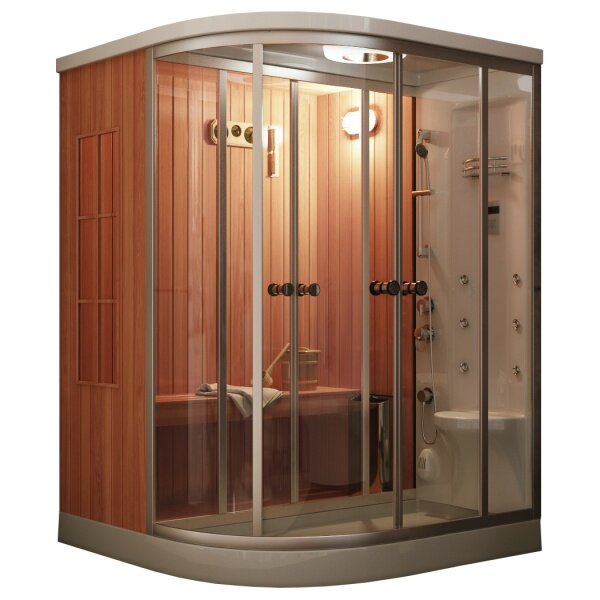 Душевая кабина с финской сауной