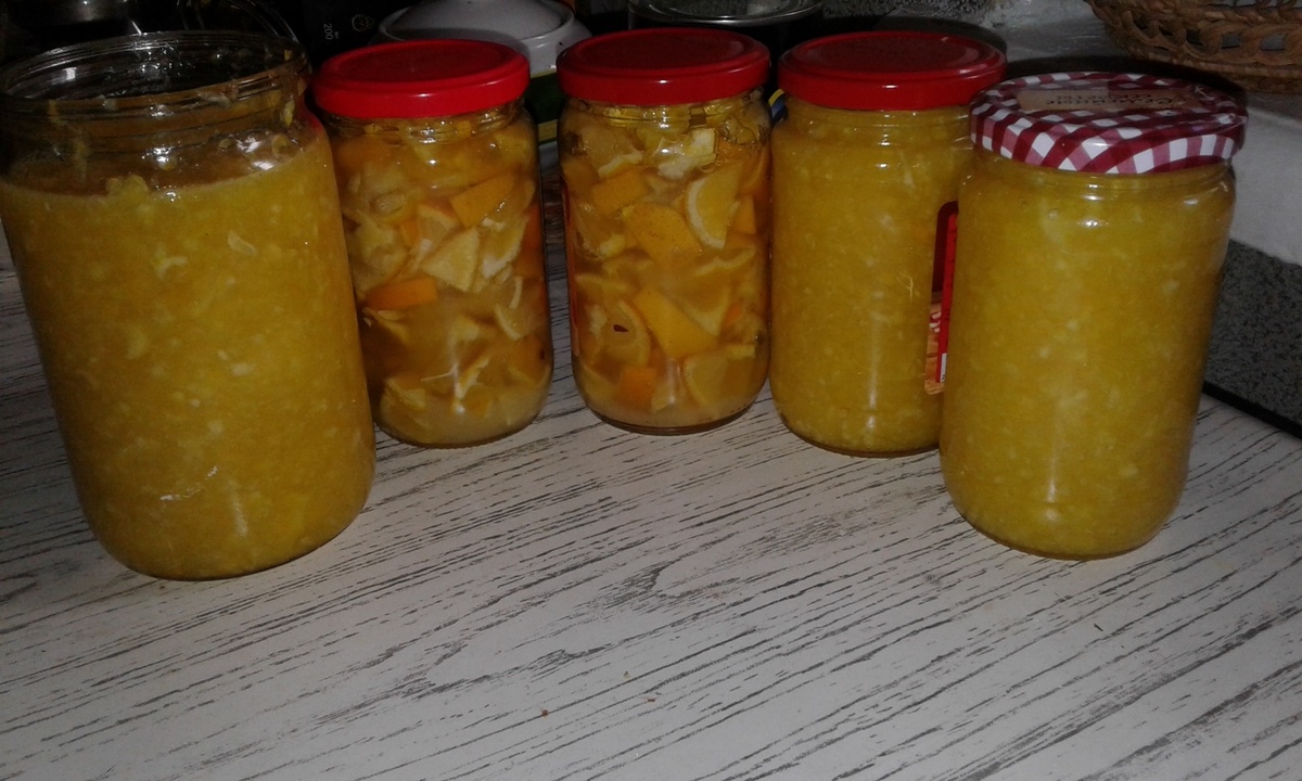 Лимонные заготовки в банке