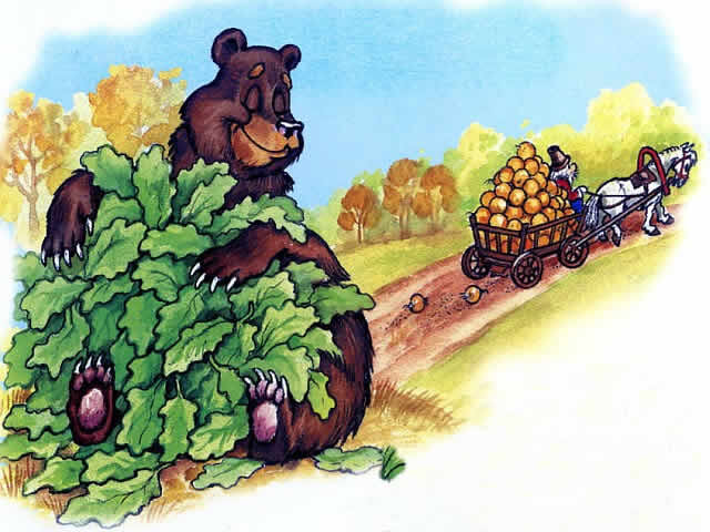 Сказка про вершки и корешки