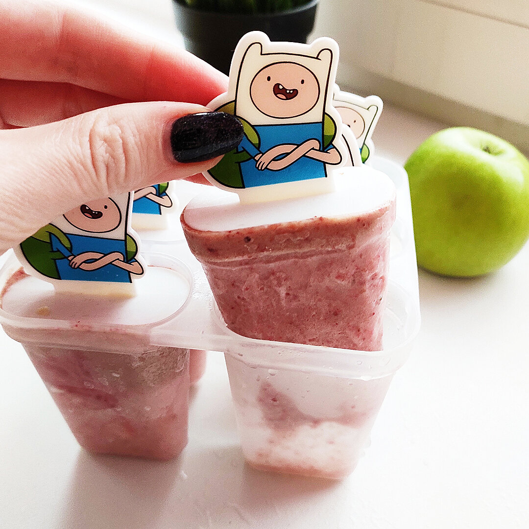 клубнично-банановый сорбет