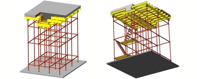 Опалубочное оборудование для заливки перекрытий
