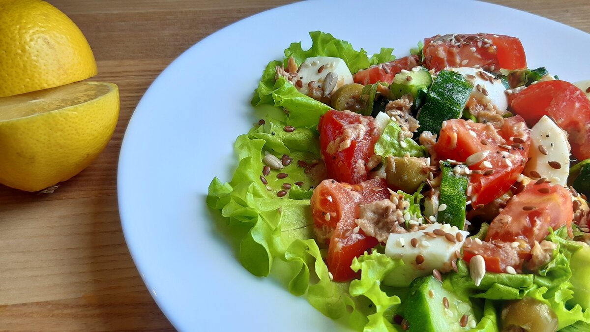 Вкусный салат.