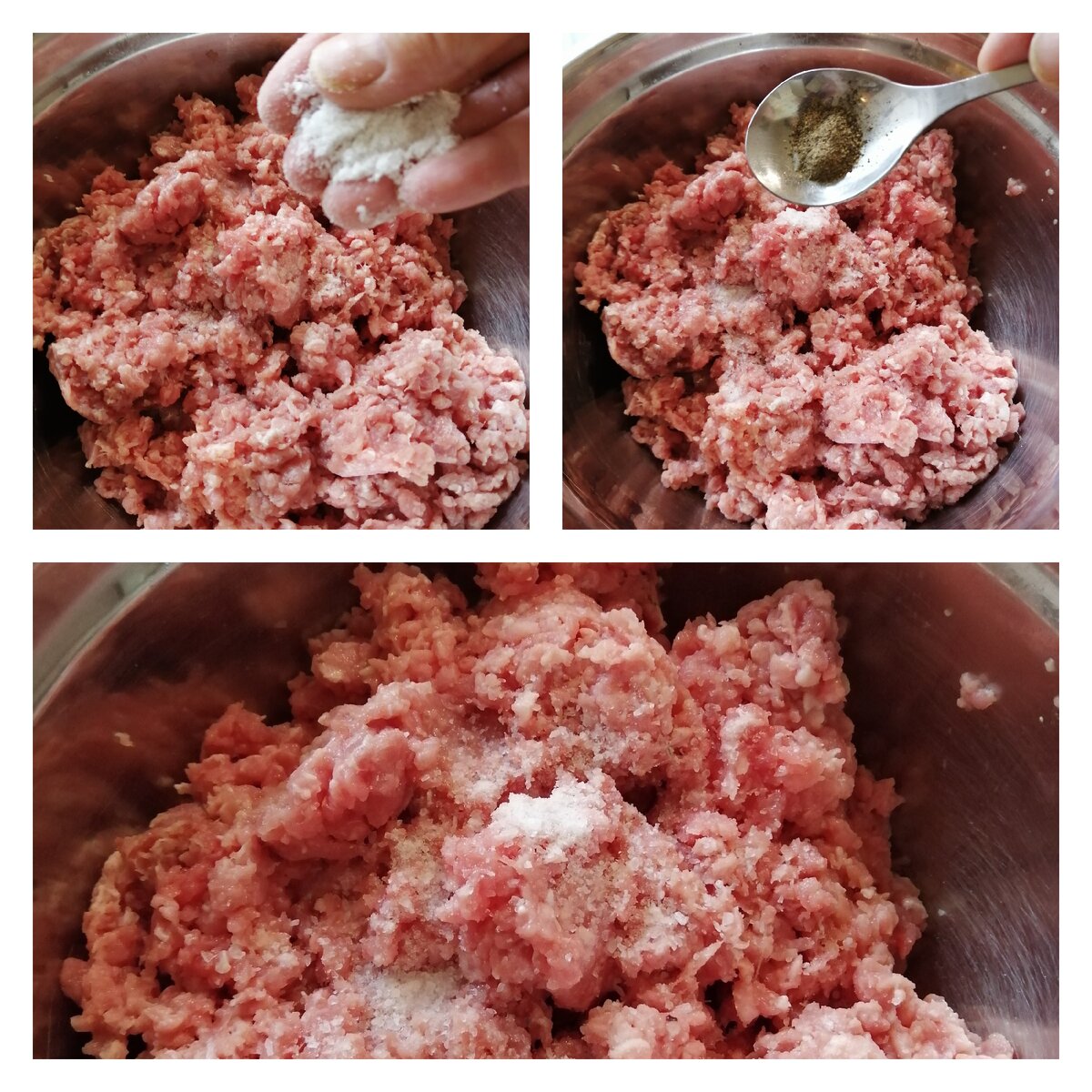 Я взяла фарш из филе индейки