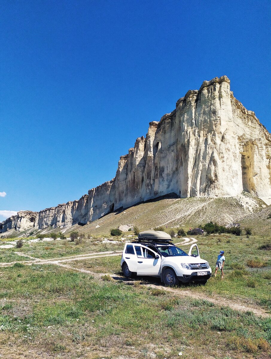 Белая скала в крыму как добраться на машине карта