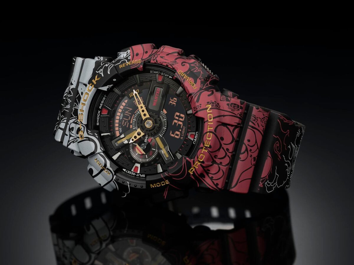 Часы G-Shock для фанатов аниме One Piece | Be Handsome. | Дзен