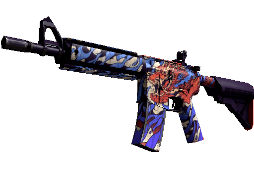 Скин M4A4 | 龍王 (Король драконов)