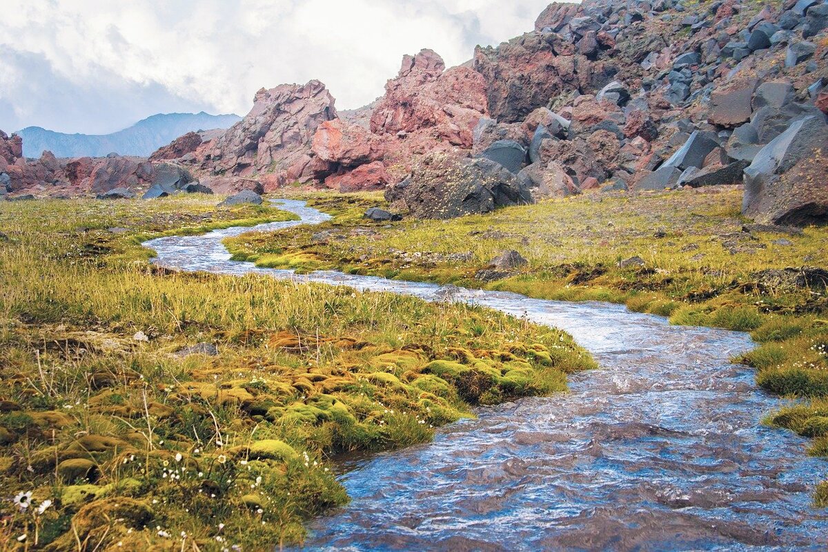 Можно увидеть столько ручьев, водоёмов и т.д,что не забудешь никогда.