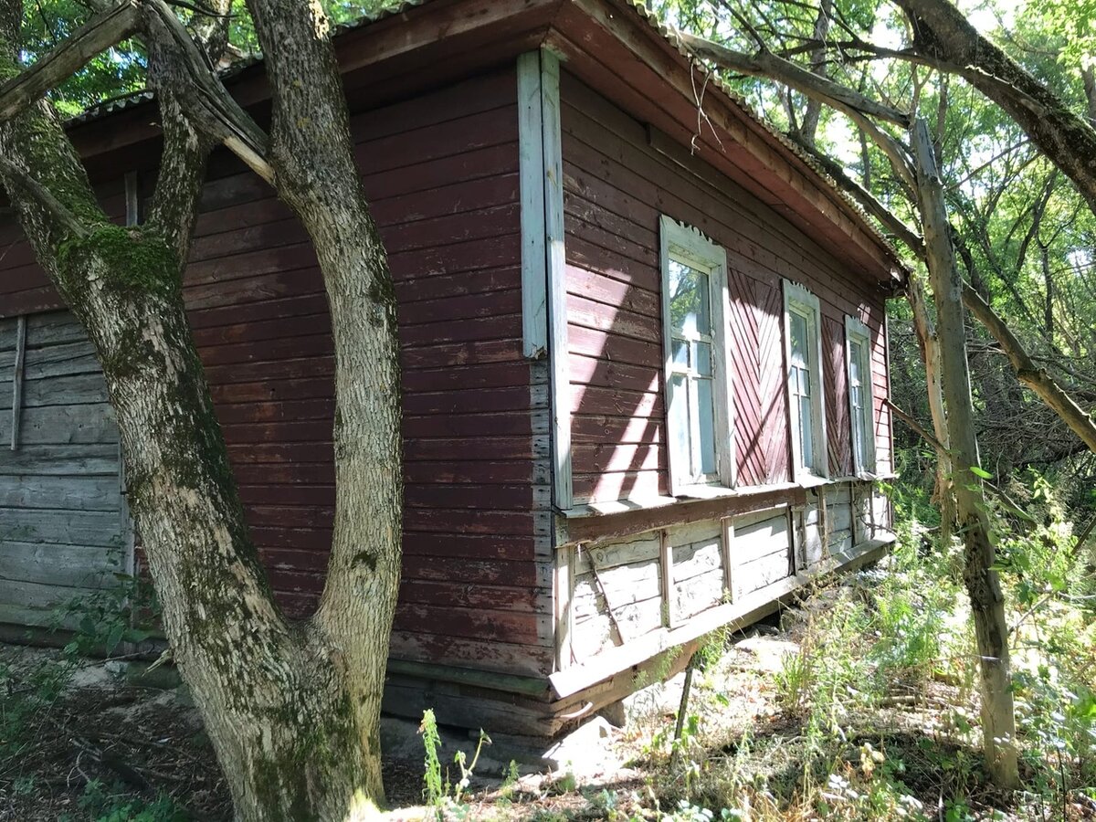 Заброшенный дом в Чернобыле