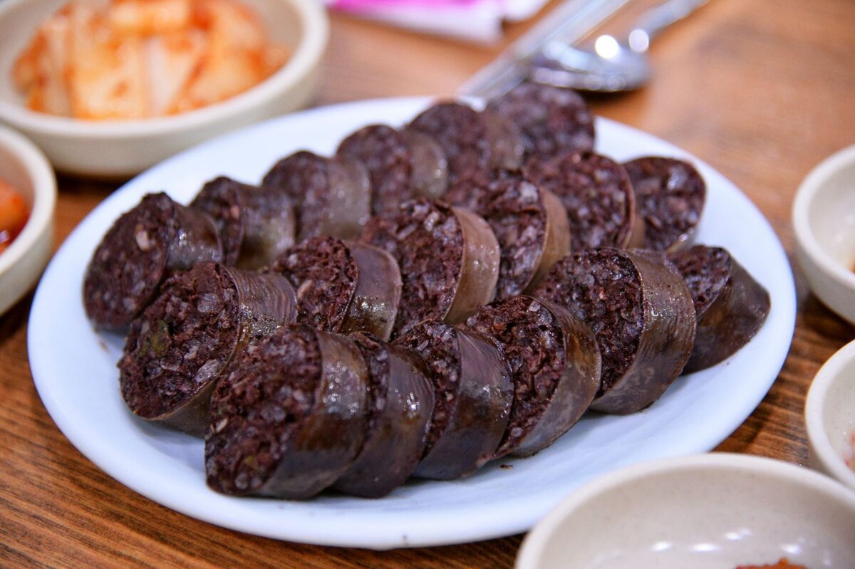 Корейская колбаса сундэ