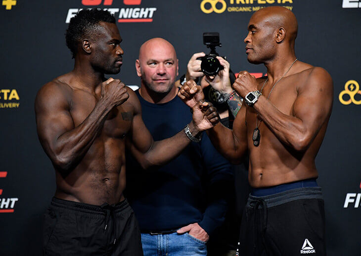 Прощальный бой Сильвы