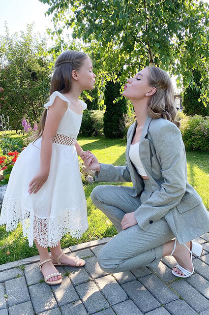 Кристина Асмус с дочерью / ФОТО Instagram