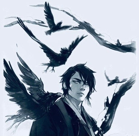 Тэнгу-повелитель воронов.