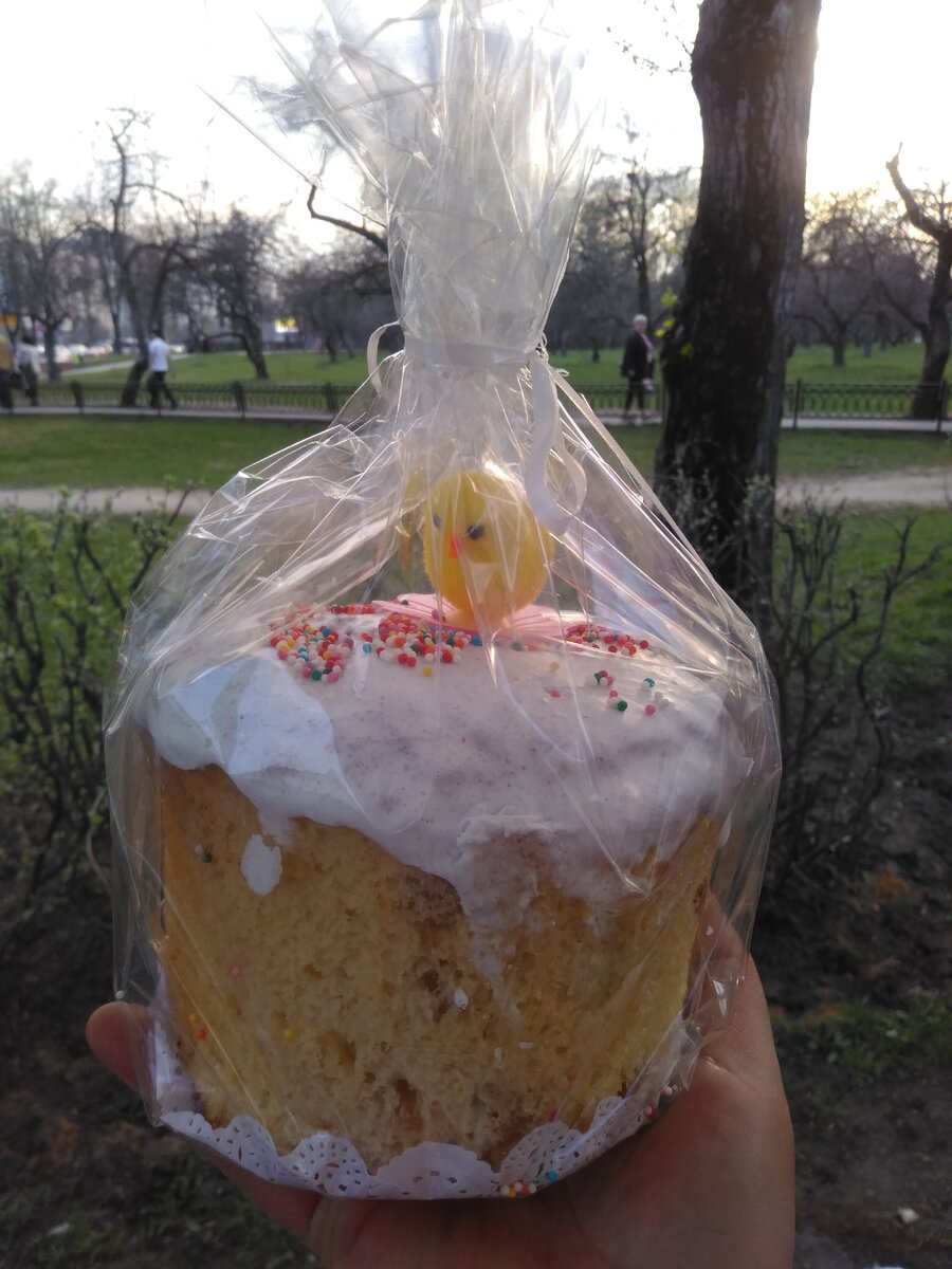 Пасхальный кулич