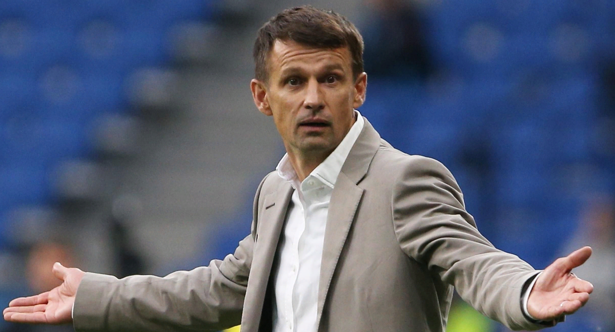 Главный тренер "Зенита" Сергей Семак