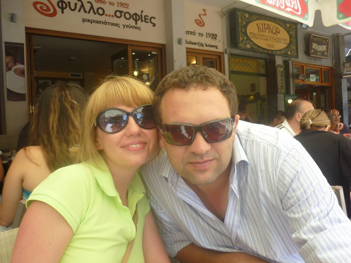 Счастливые мы, только что познакомились, июнь 2013 года (фото из архива автора)