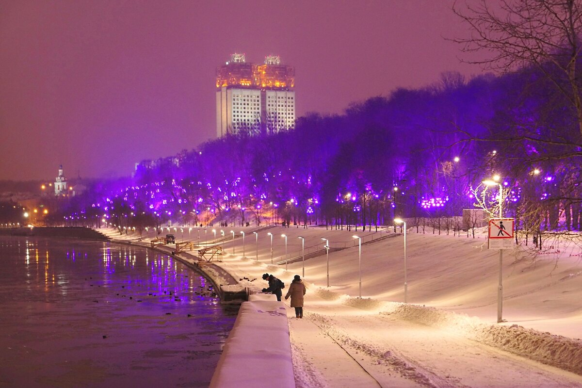 прогулка на воробьевых горах