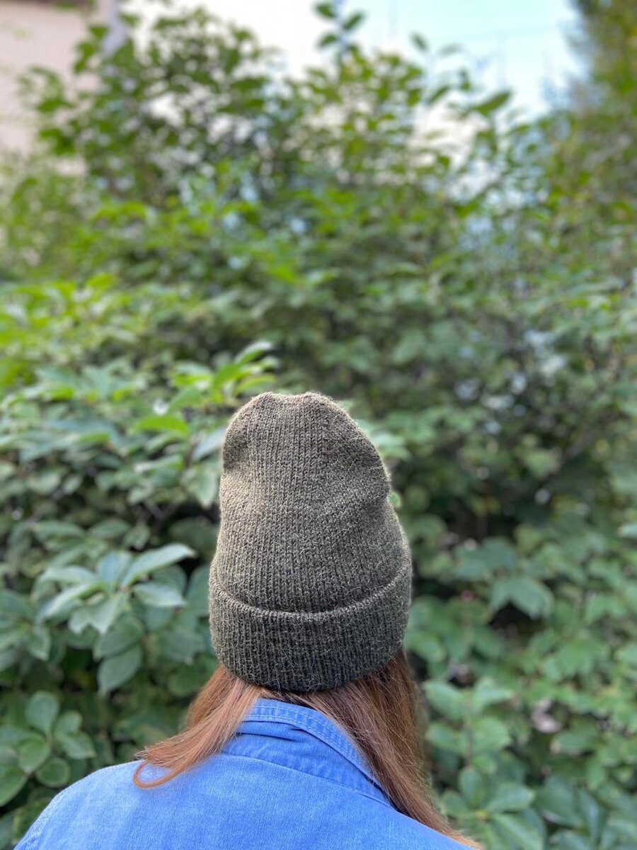 Макушка вблизи