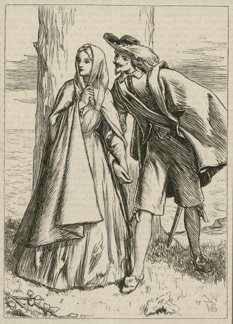 Возвращение Элеанор. Уильям Шекспир Бертон. 1860 г. 