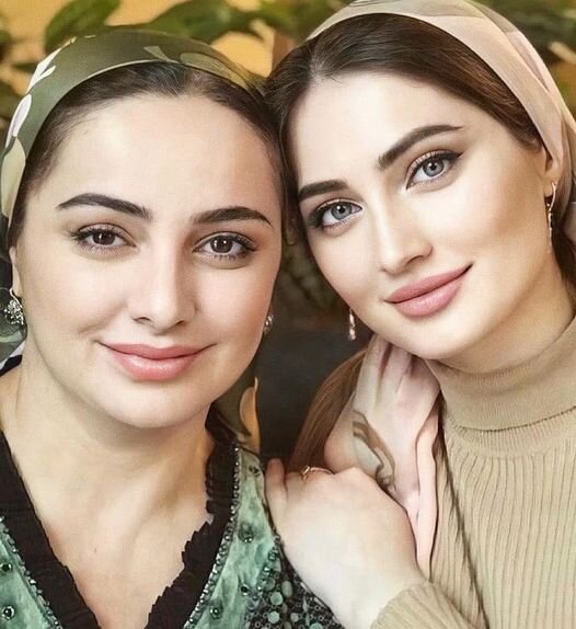 Мама и дочь ингушки