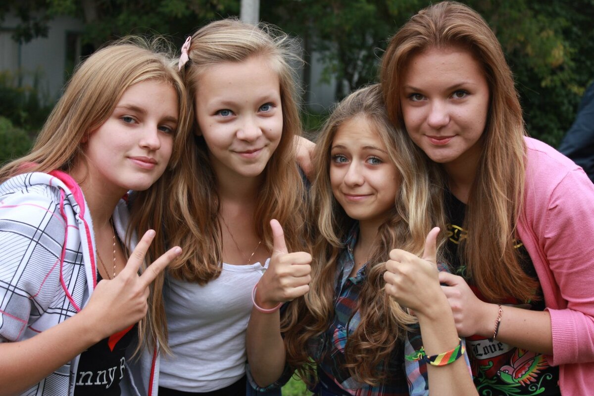 фото подростков девочек 13 17 летних