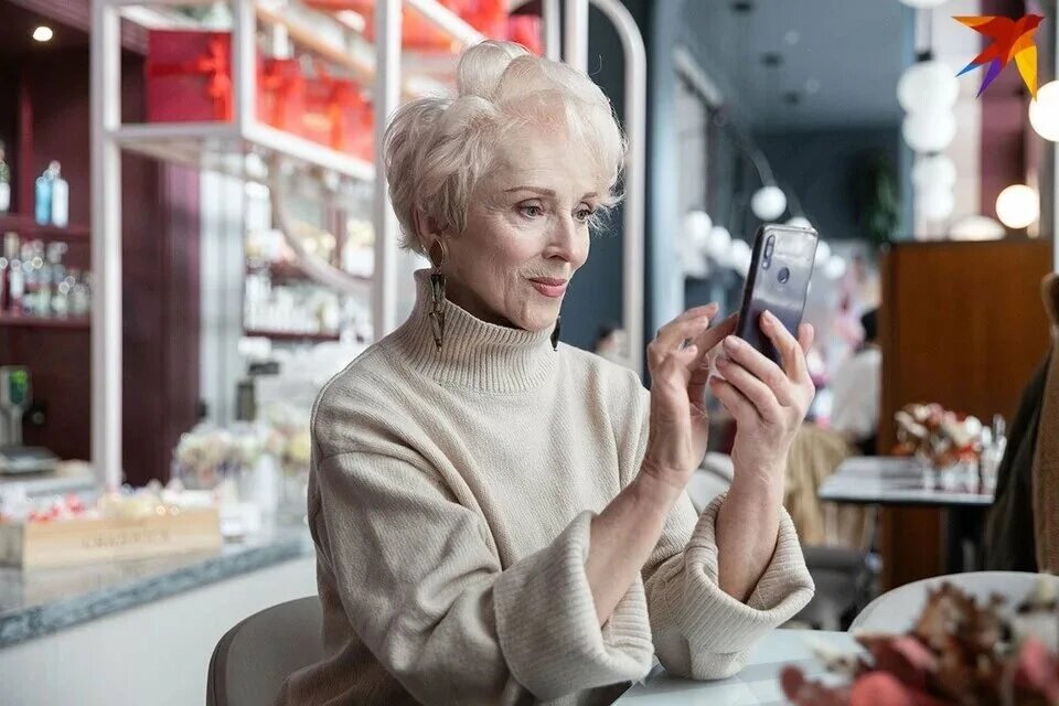 Теплый свитер оверсайз