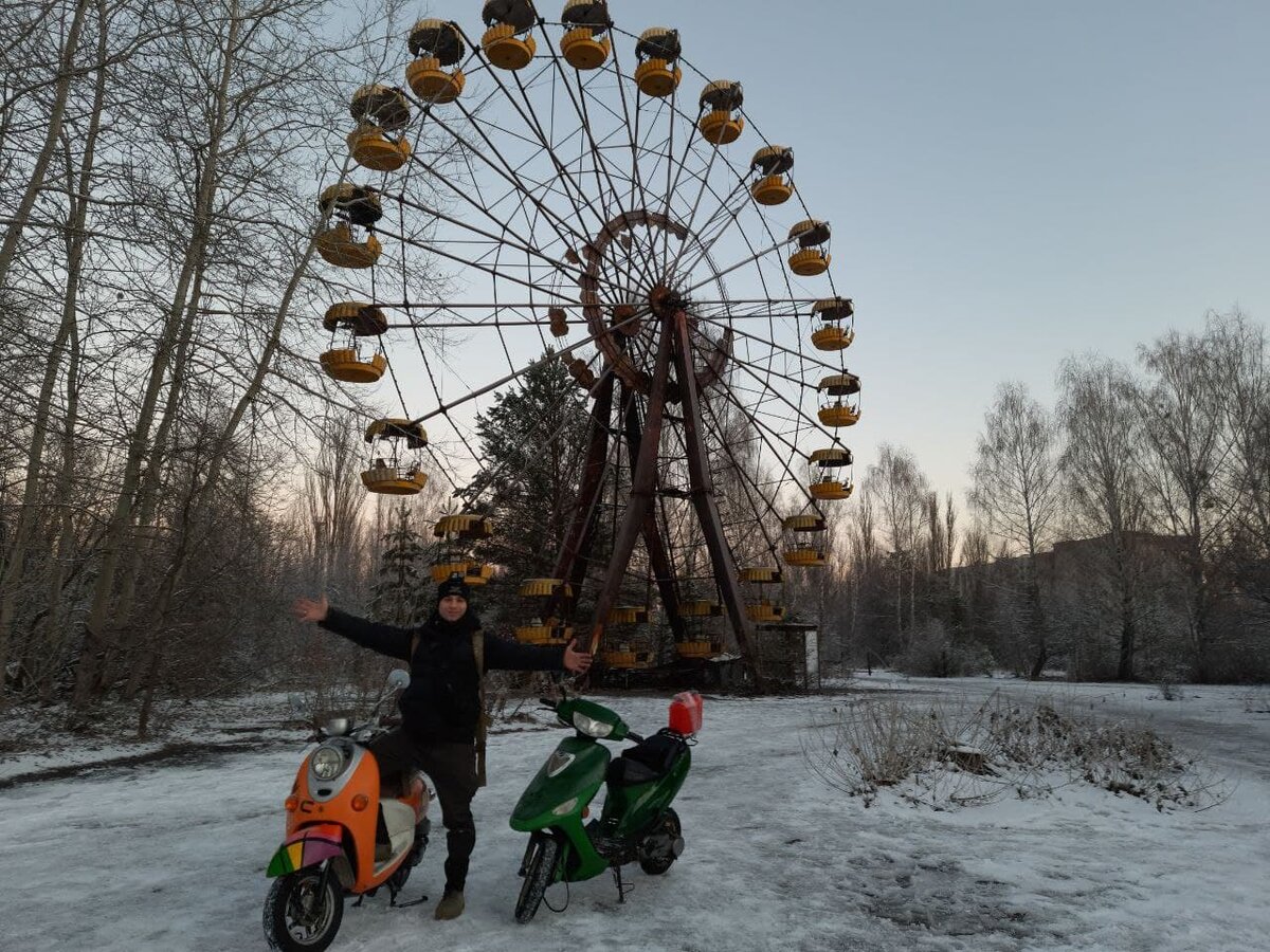 Припять, зима 2021