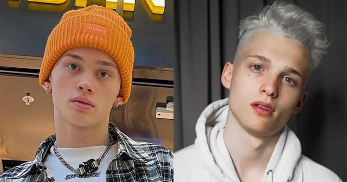 На фото Даня Милохин и его родной брат Илья