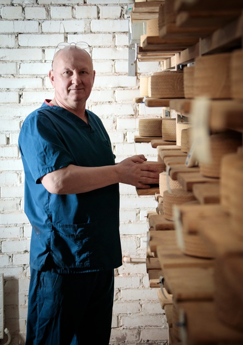 Сергей Трушин, сыровар, владелец гостевого подворья «Сергеева Заводь»