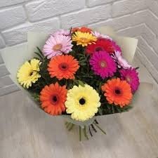 Букет от моих родных на встречу из роддома)))