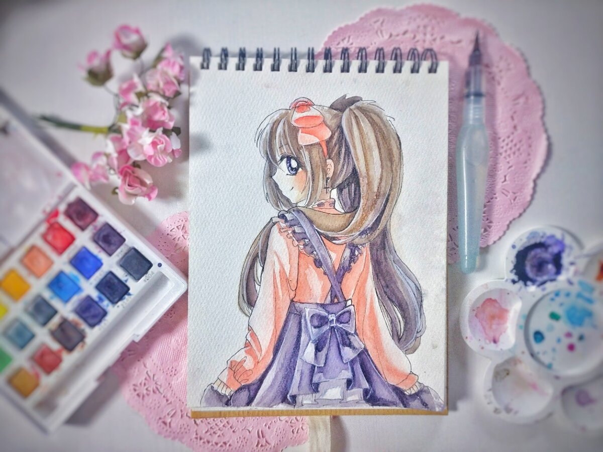 Один из рисунков Усаги